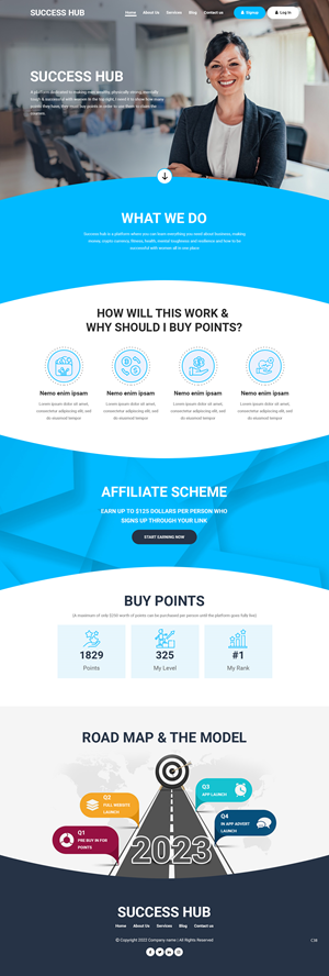 Web Design by pb for this project | Design: #29568978