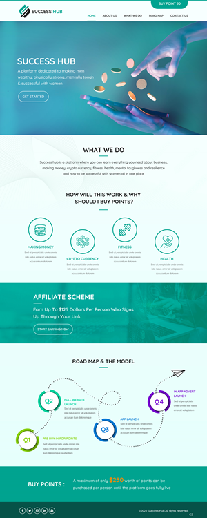 Web Design by pb for this project | Design: #29568980