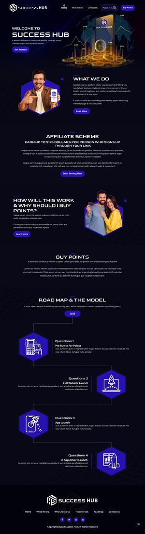 Web Design by pb for this project | Design: #29568983