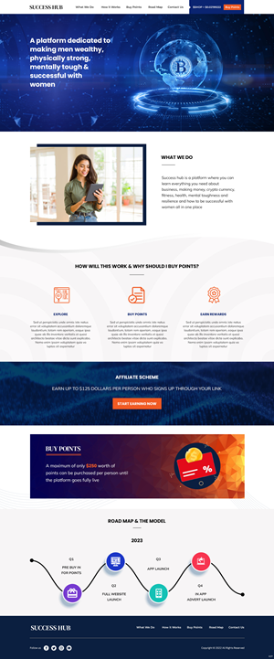 Web Design by pb for this project | Design: #29568986
