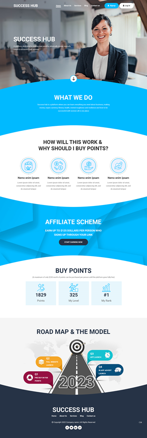 Web Design by pb for this project | Design: #29574885