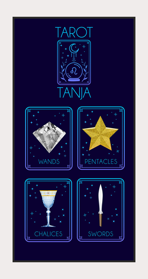Graphic Design by SAMPA DUARI for Tarot mit Tanja | Design: #29567210