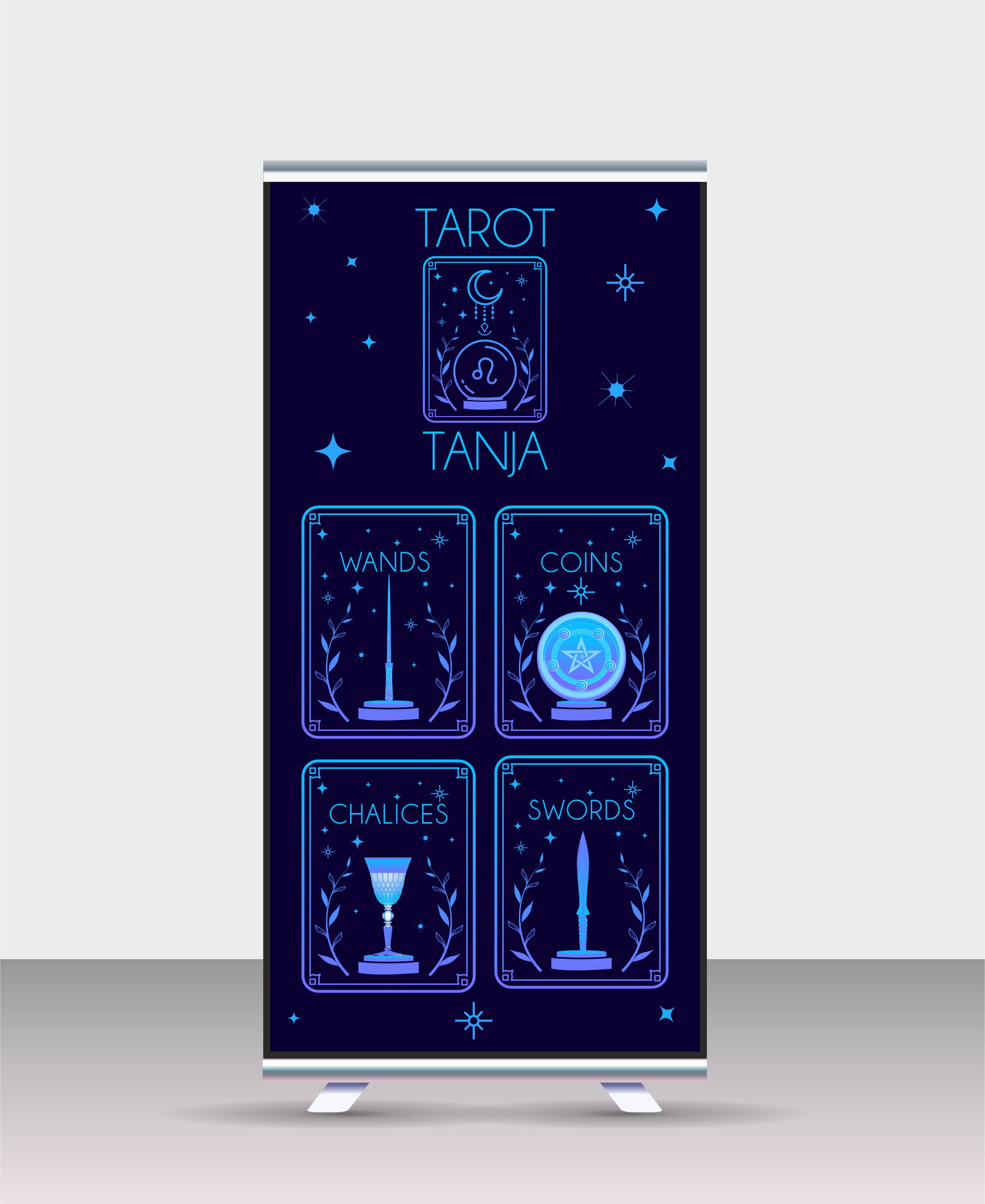 Grafik-Design von SAMPA DUARI für Tarot mit Tanja | Design #29571113