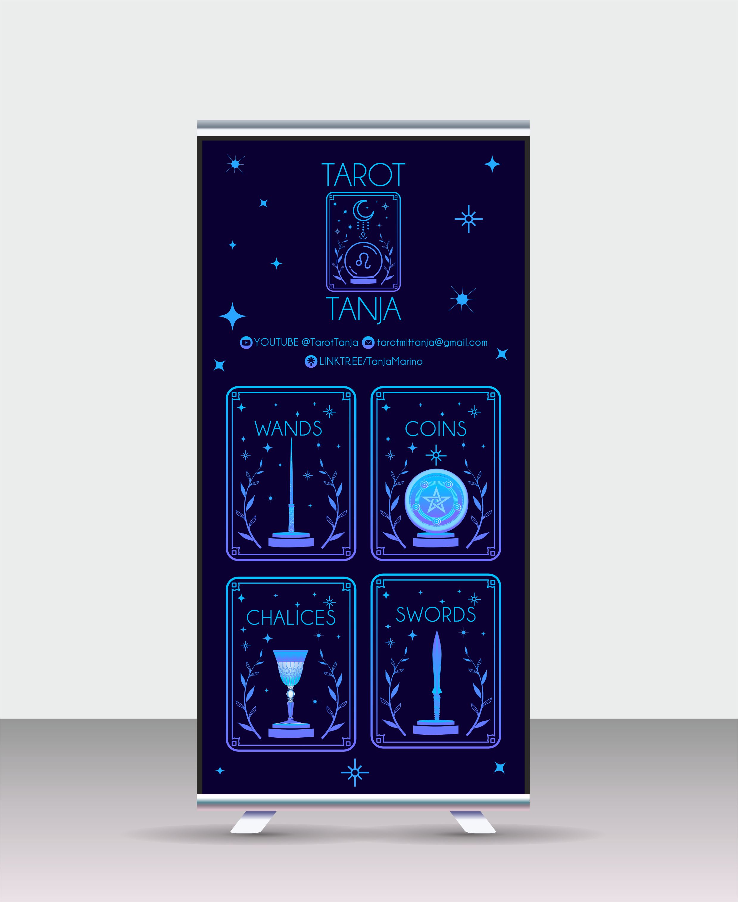 Graphic Design by SAMPA DUARI for Tarot mit Tanja | Design #29571309