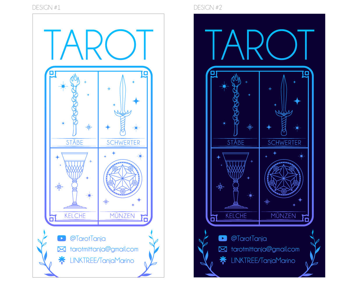 Grafik-Design von Andi Yan für Tarot mit Tanja | Design #29571502