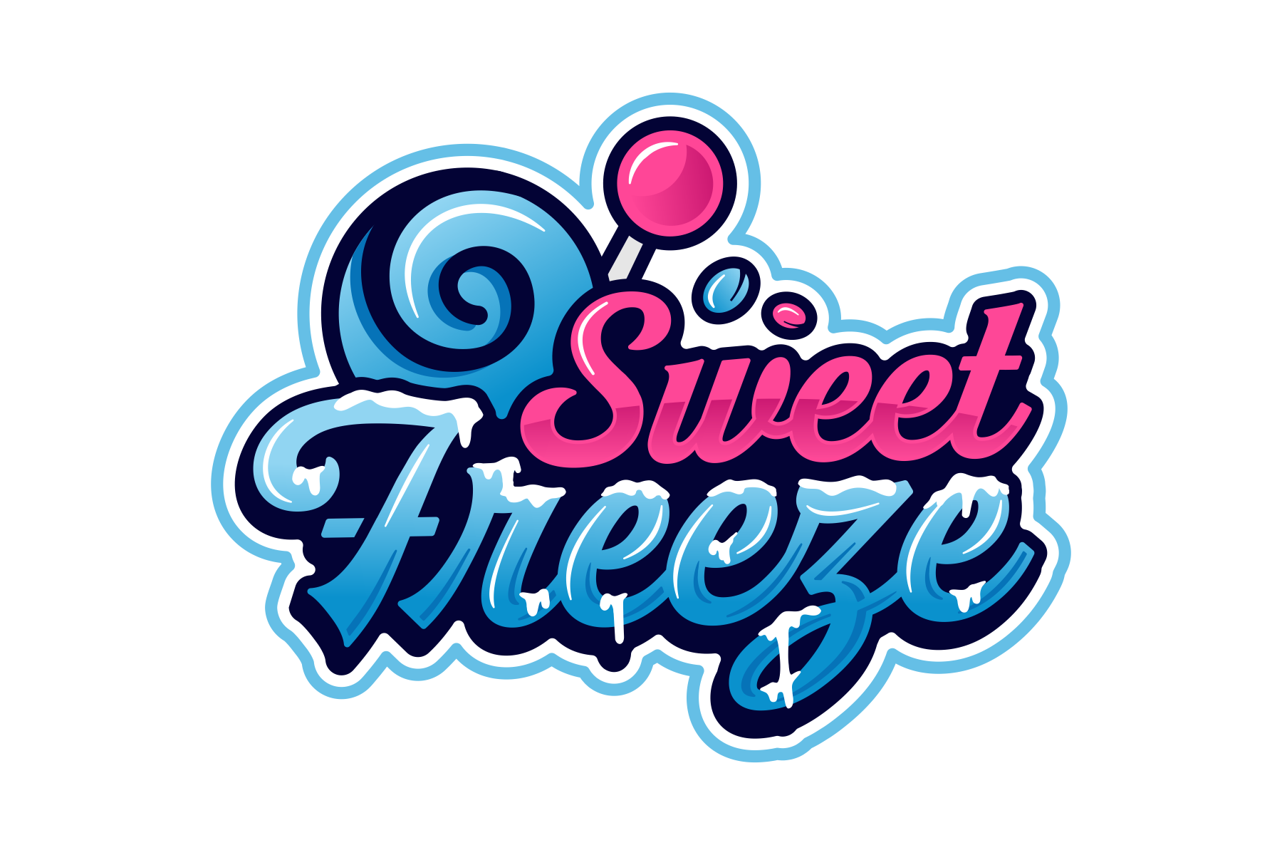 Logo Design by Aezakmi for Sweet Freeze Pty Ltd | Design #29593678