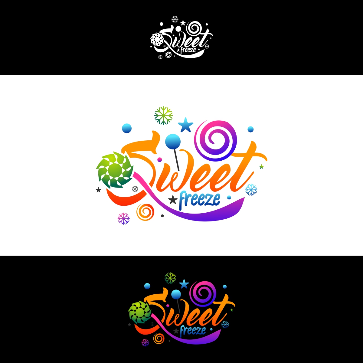 Logo Design by fly  design for Sweet Freeze Pty Ltd | Design #29566131
