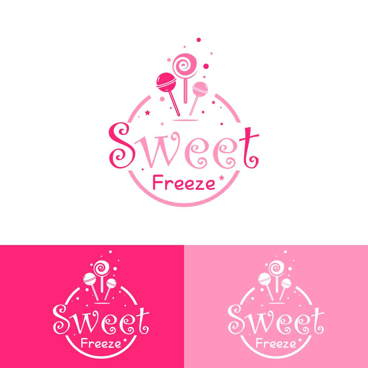 Logo Design by fly  design for Sweet Freeze Pty Ltd | Design #29566387