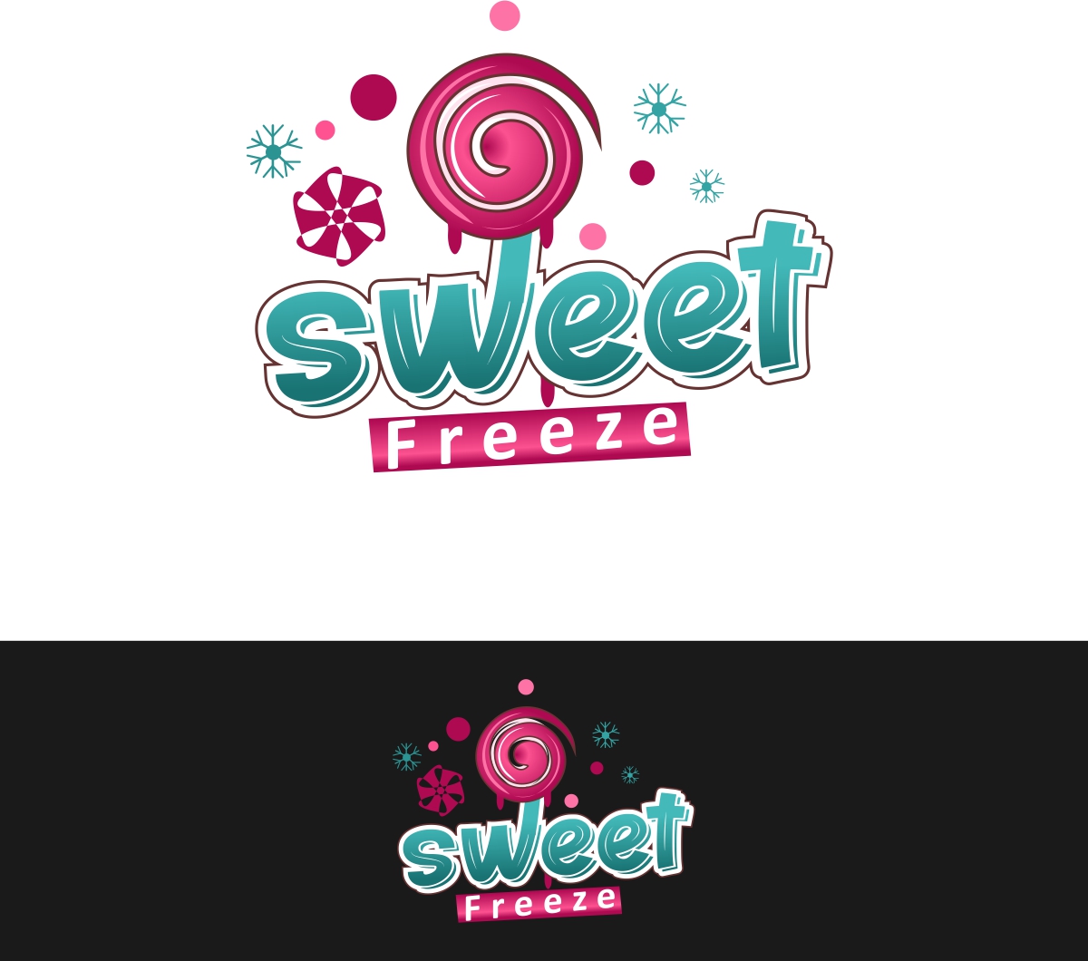 Logo Design by fly  design for Sweet Freeze Pty Ltd | Design #29566388
