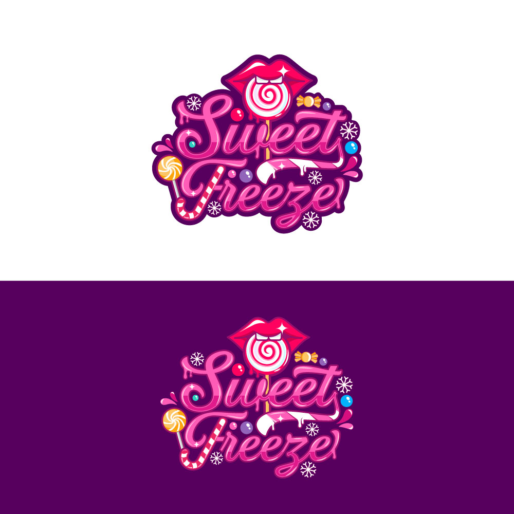 Logo Design by Amethystica for Sweet Freeze Pty Ltd | Design #29588656
