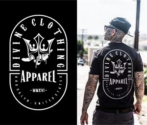 T-shirt Design by DoppelGanger Studio for Divine clothing apparel  | Design: #29606811