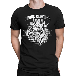 T-shirt Design by Monica Frieda for Divine clothing apparel  | Design: #29605341