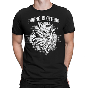 T-shirt Design by Monica Frieda for Divine clothing apparel  | Design: #29606641