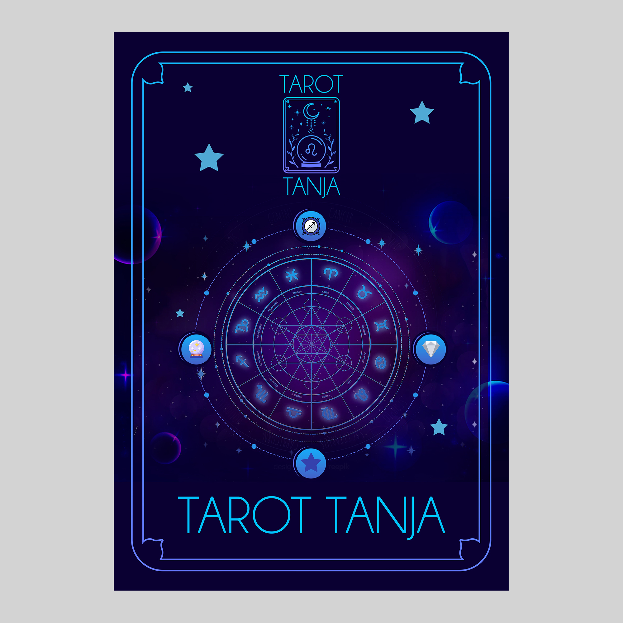 Graphic Design by debdesign for Tarot mit Tanja | Design #29571751