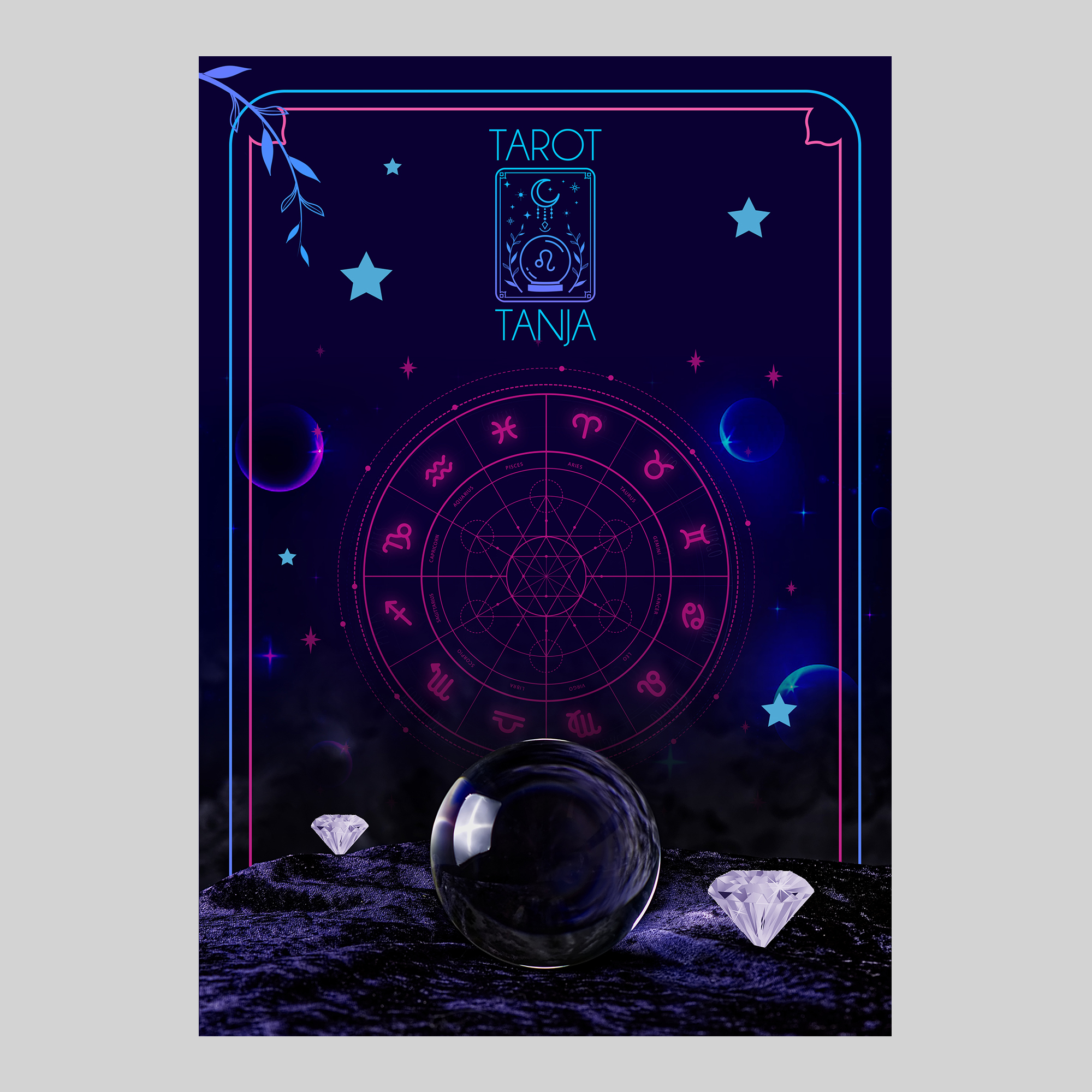 Graphic Design by debdesign for Tarot mit Tanja | Design #29575071