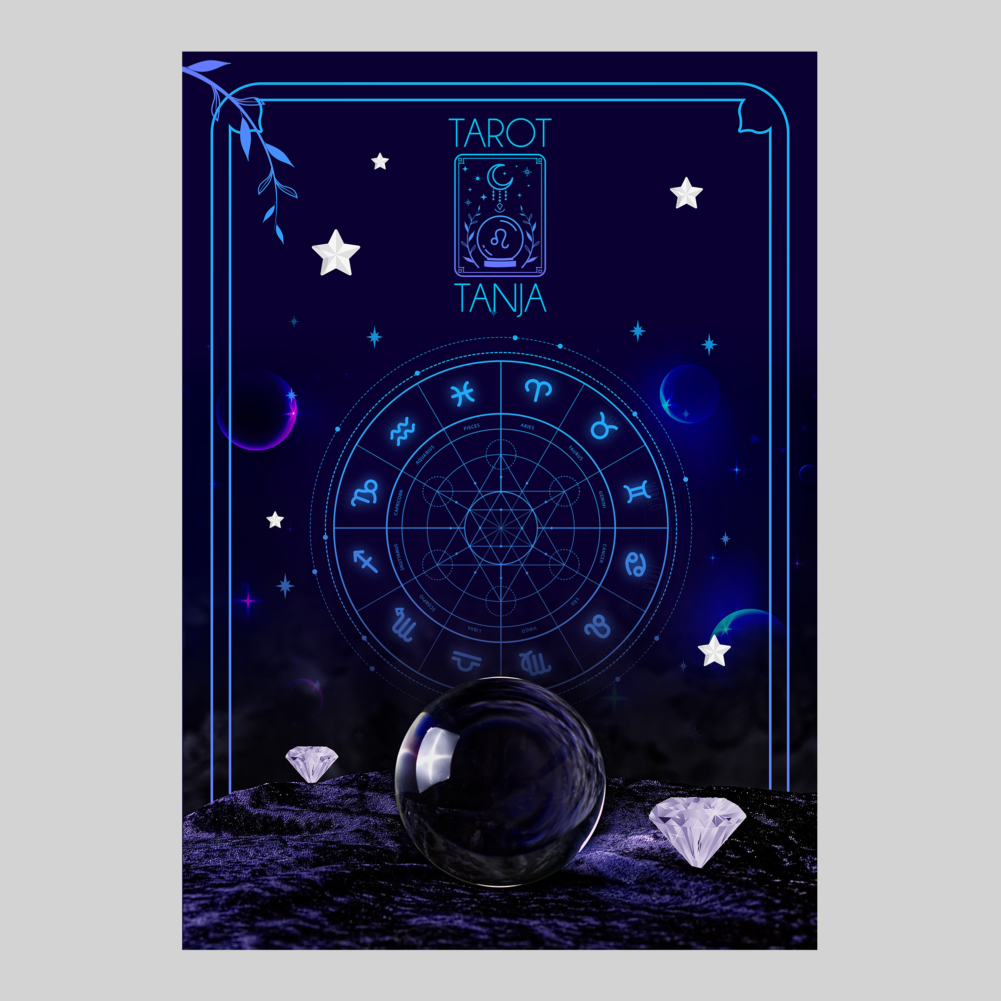 Graphic Design by debdesign for Tarot mit Tanja | Design #29582000