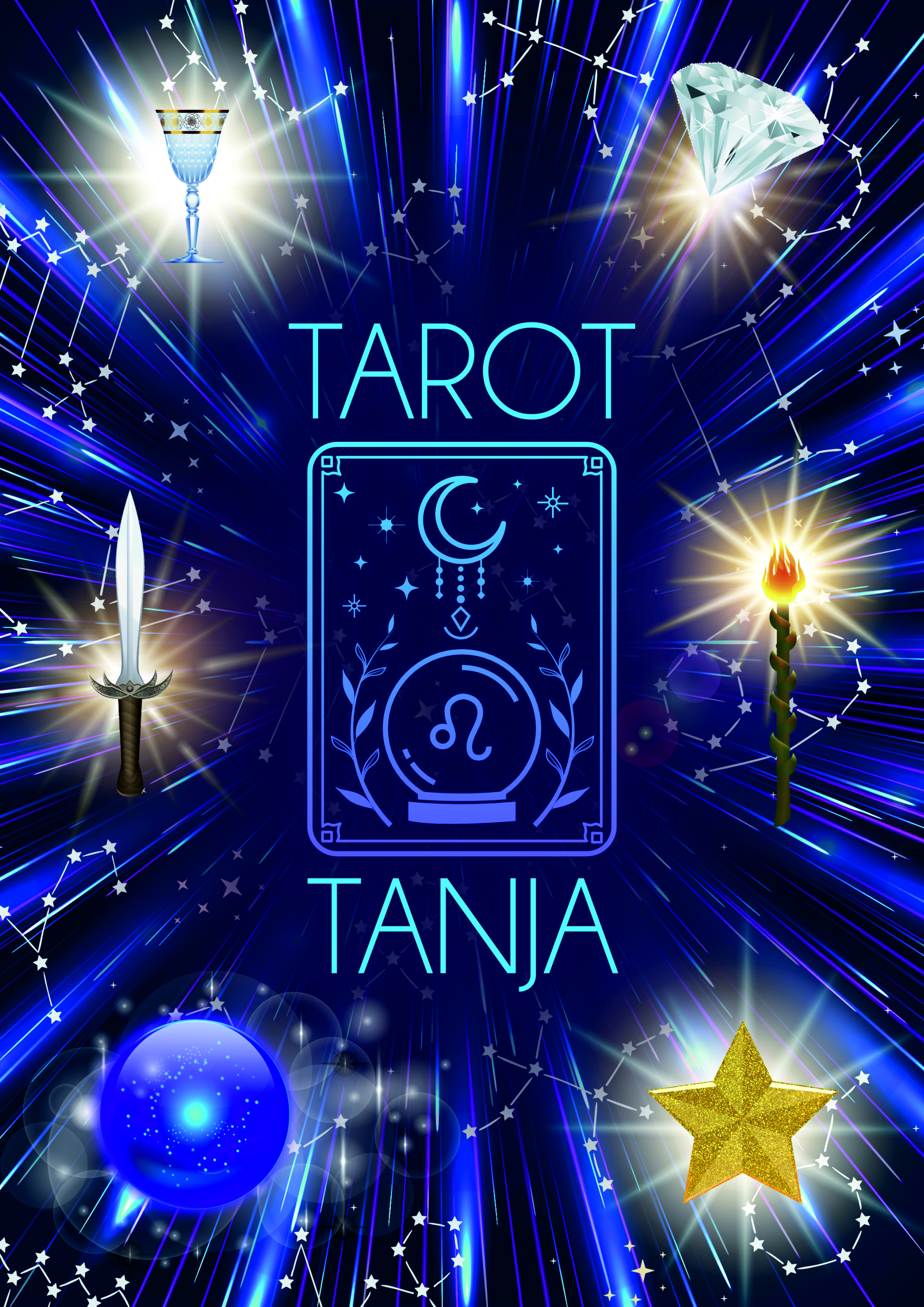Graphic Design by Maestroto for Tarot mit Tanja | Design #29572161