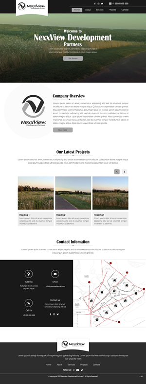 Web Design by pb for this project | Design #29598908