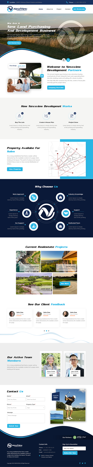 Web Design by sai.designer87 for this project | Design #29599423