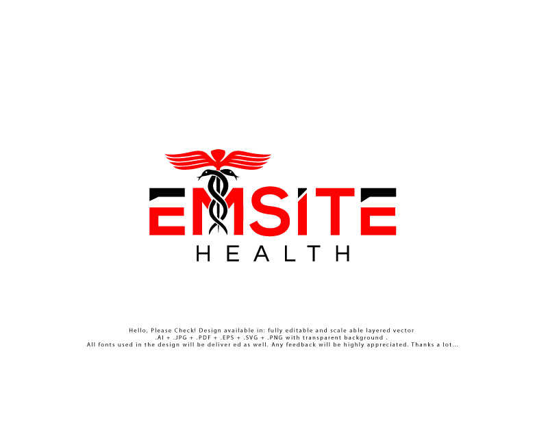 Logo Design by Cliping_path for Emsite Health | Design #29571032