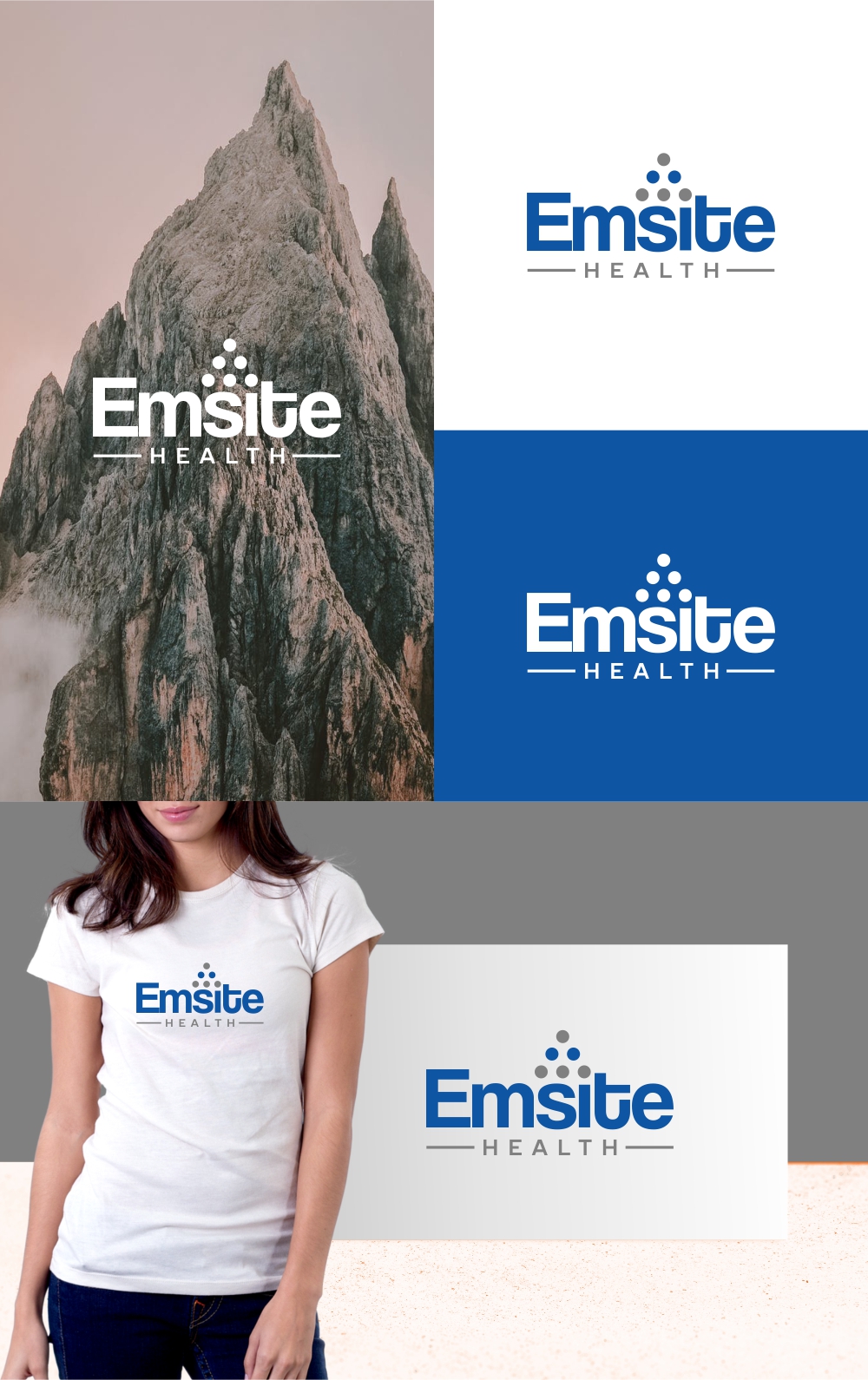 Logo Design by SigmaStudio for Emsite Health | Design #29571418