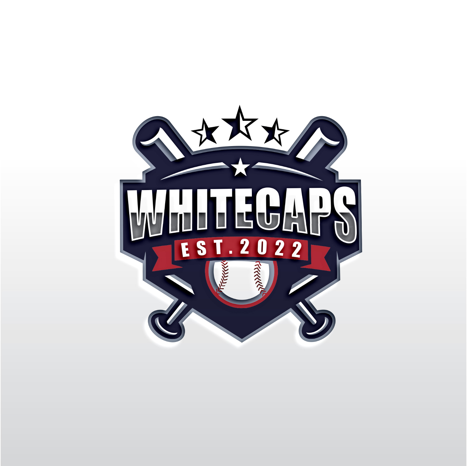 Logo Design by Rosalie.. for Belle River Minor Baseball Association | Design #29578582