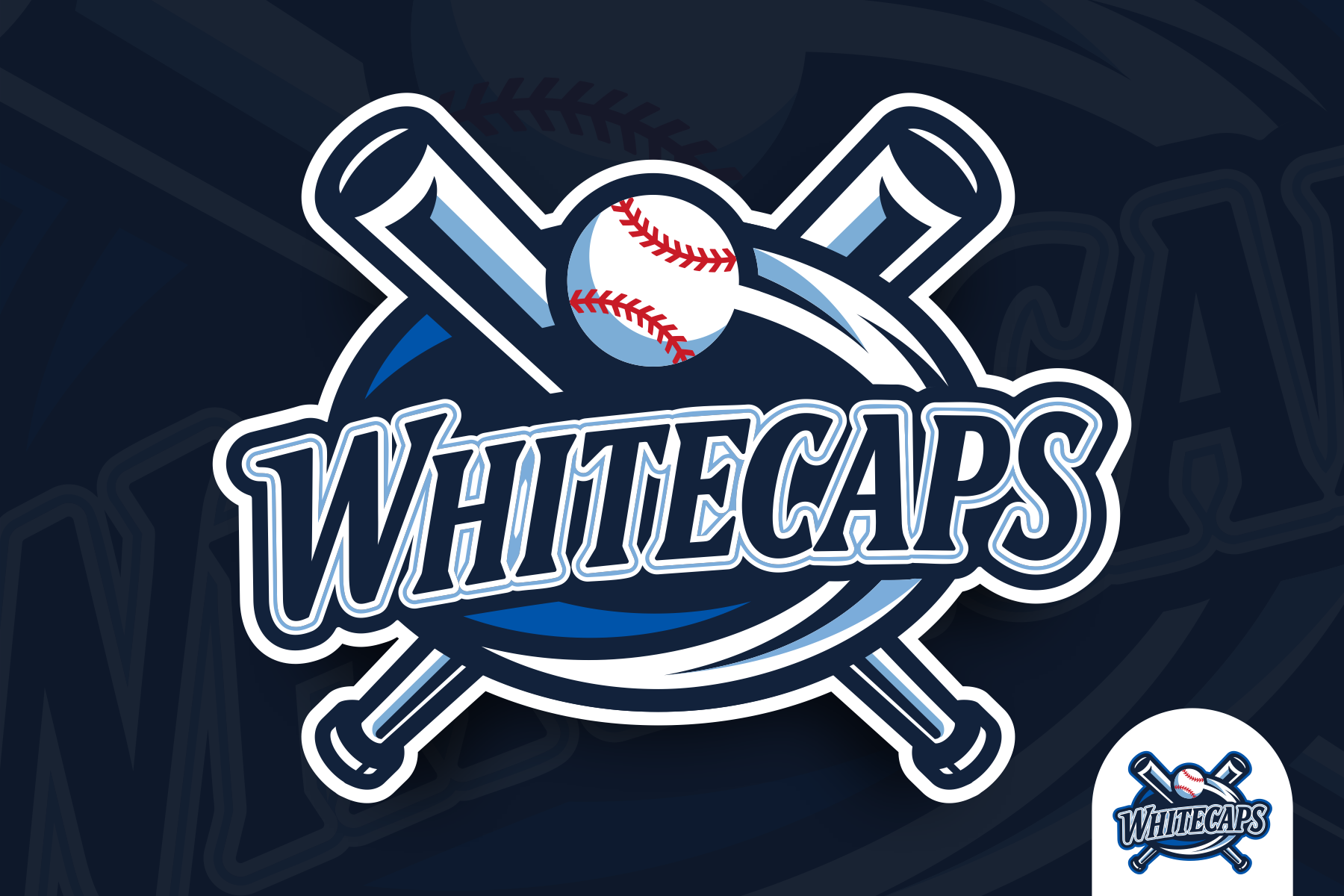 Logo Design by Aezakmi for Belle River Minor Baseball Association | Design #29603817