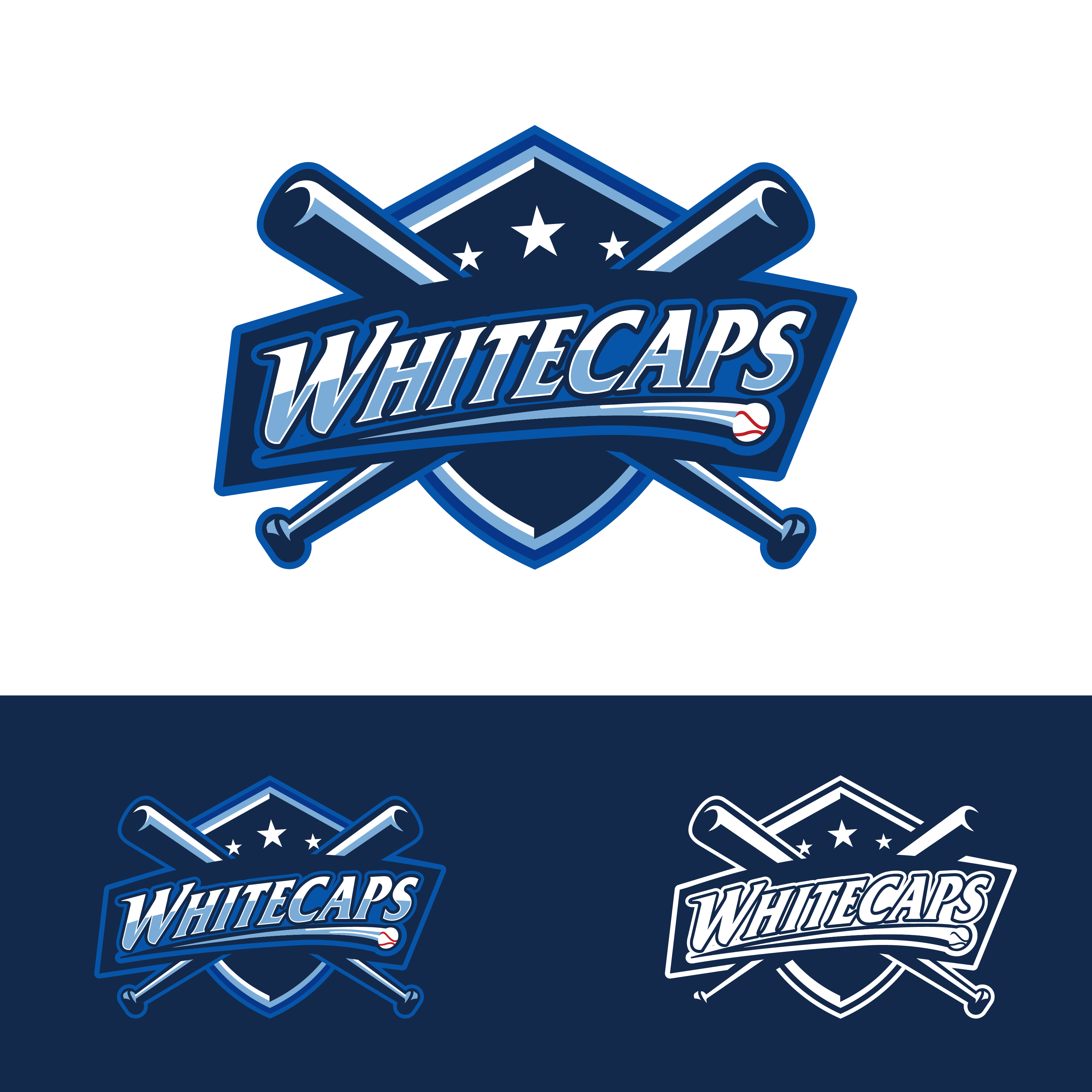 Logo Design by Ikram Afzaal for Belle River Minor Baseball Association | Design #29584530