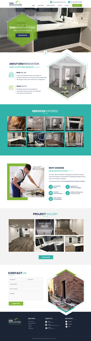 Web Design by Blue Sparrow for this project | Design: #29590334