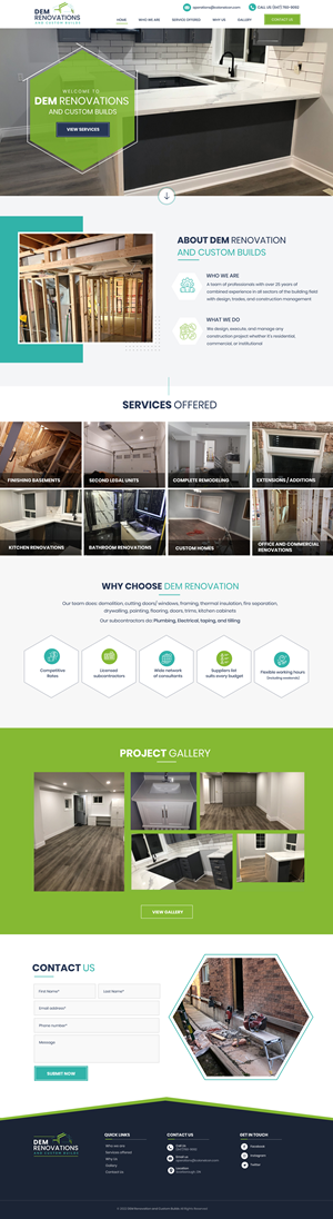 Web Design by Blue Sparrow for this project | Design: #29591127