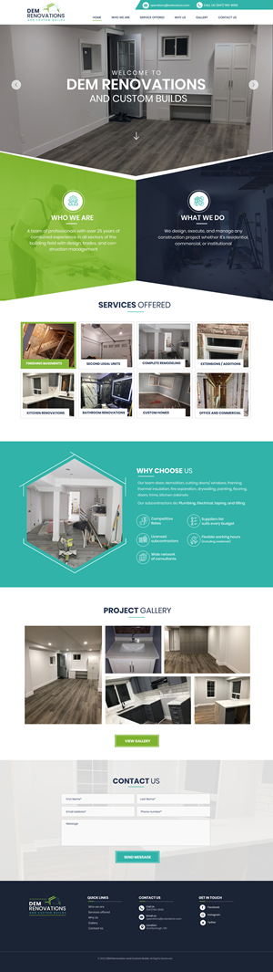 Web Design by Blue Sparrow for this project | Design: #29591128