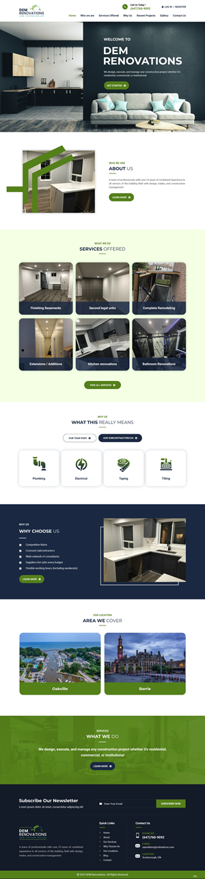 Web Design by pb for this project | Design: #29593506