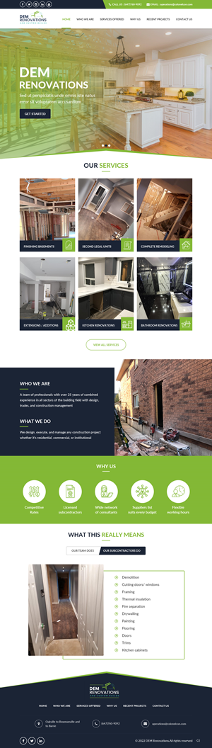 Web Design by pb for this project | Design: #29593507