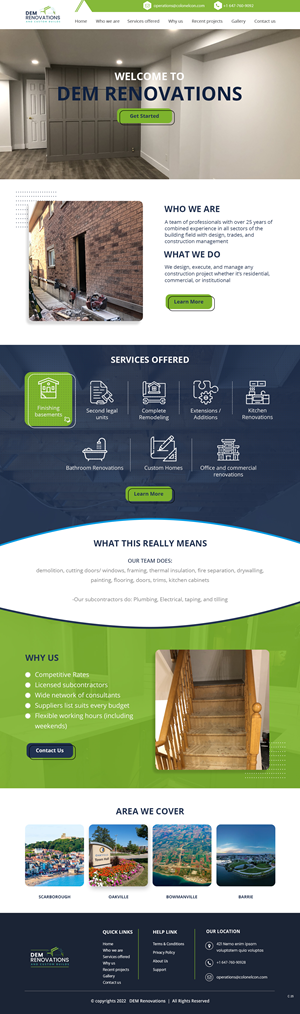 Web Design by pb for this project | Design: #29593508