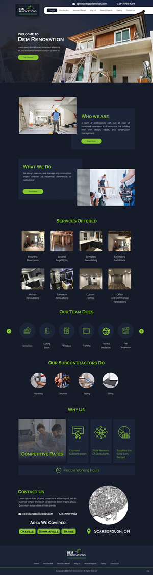 Web Design by pb for this project | Design: #29598879