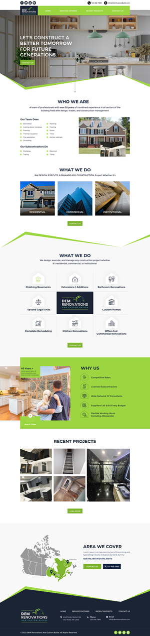 Web Design by Sbss for this project | Design: #29597743