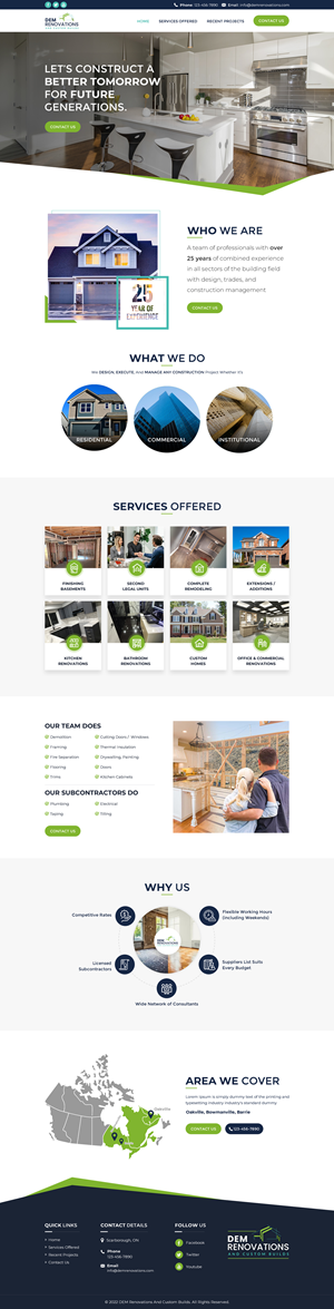 Web Design by Sbss for this project | Design: #29597744