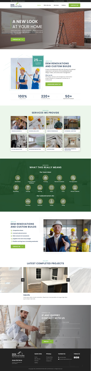 Web Design by *mary for this project | Design: #29605022
