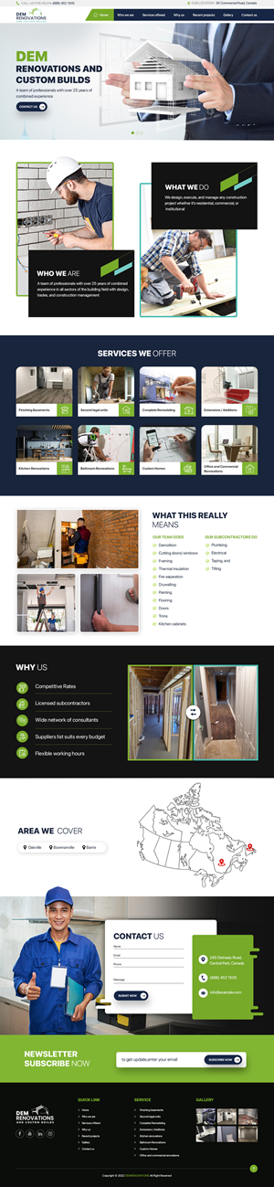 Web Design by sai.designer87 for this project | Design #29599414