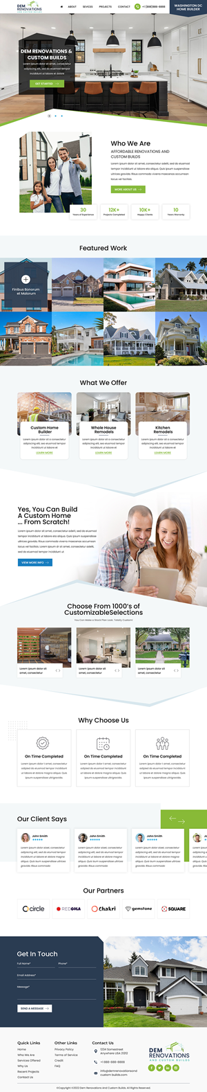 Web Design by Titan Eagle for this project | Design: #29592638