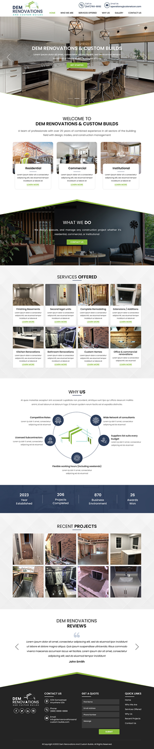 Web Design by Titan Eagle for this project | Design: #29598972