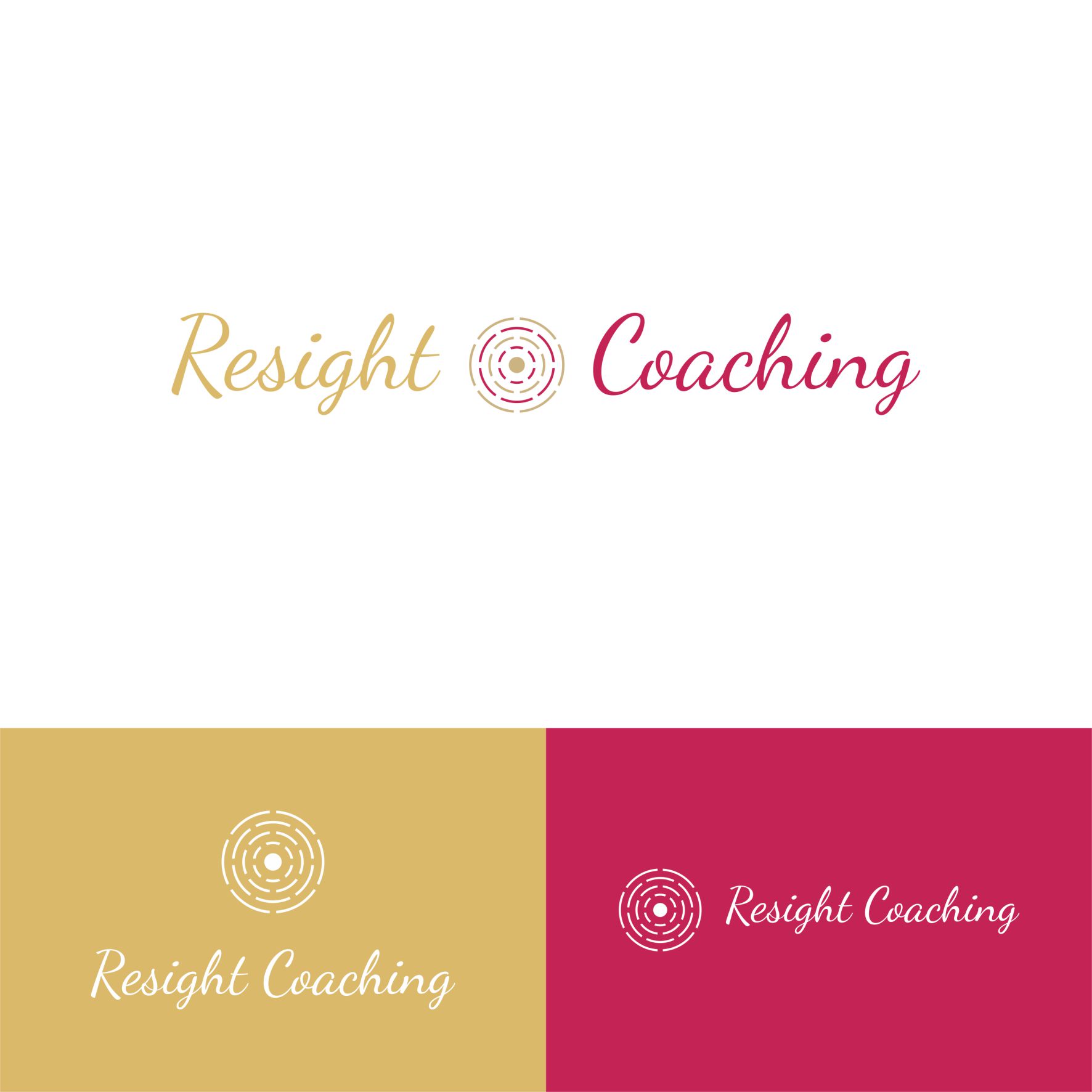 Logo Design by Chupter for Resight Coaching | Design #29573425