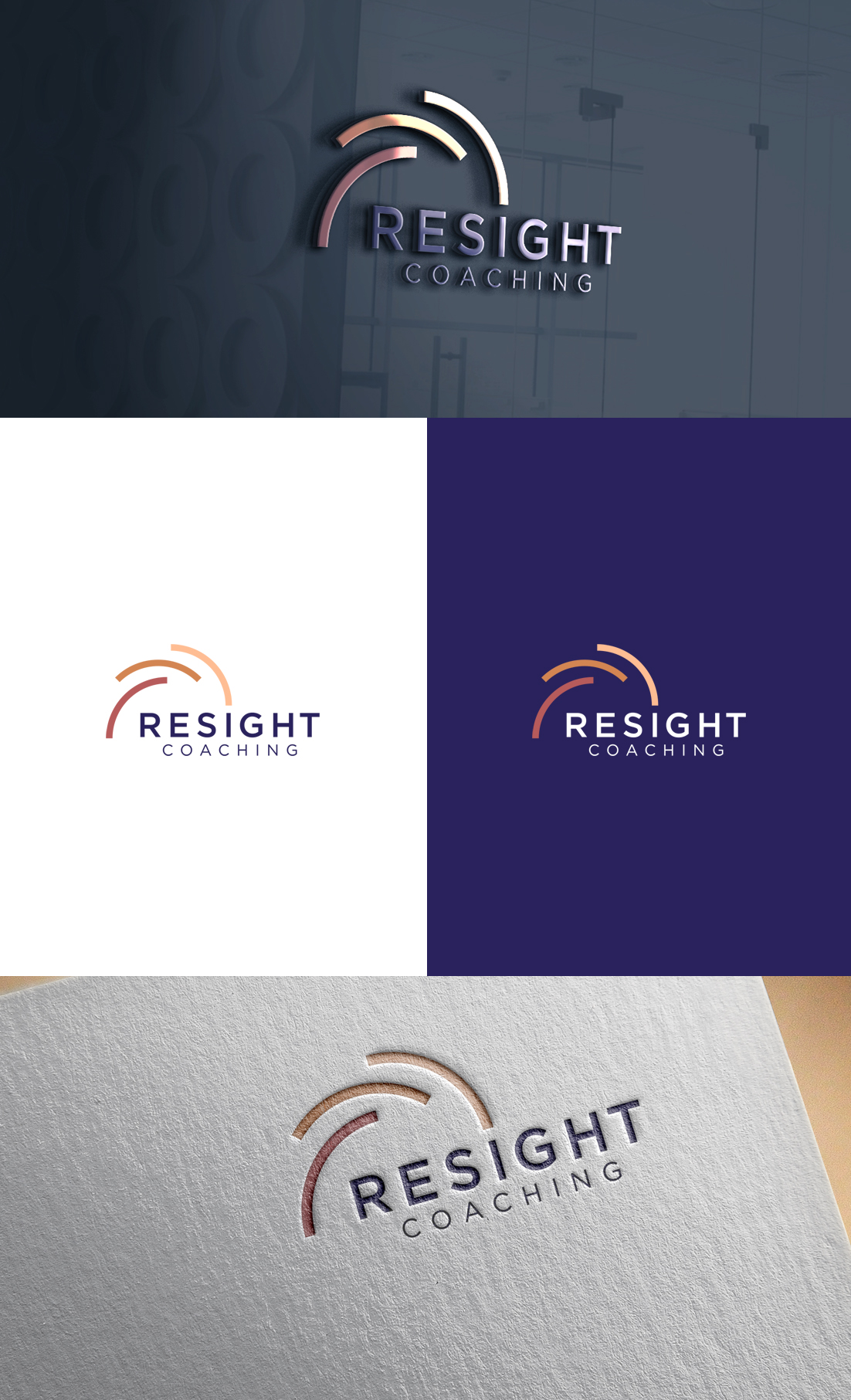 Logo Design by GLDesigns for Resight Coaching | Design #29576322