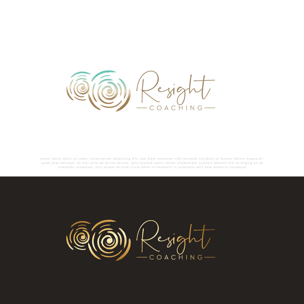 Logo Design by Cactus Designs for Resight Coaching | Design #29588886