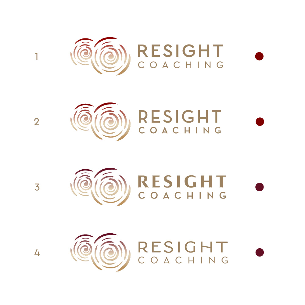 Logo Design by Cactus Designs for Resight Coaching | Design #29596134