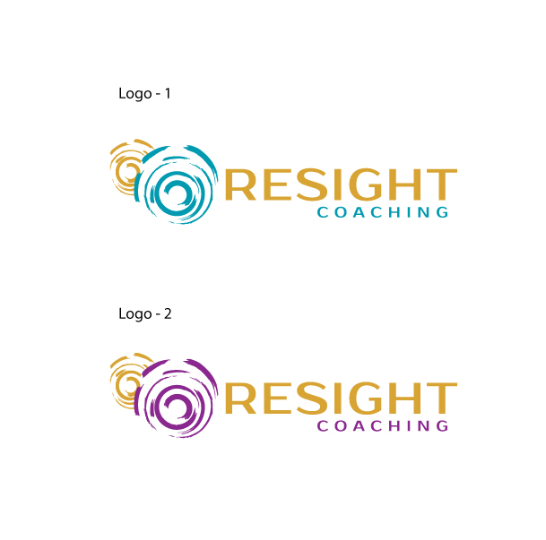 Logo Design by step forward 2 for Resight Coaching | Design #29582005