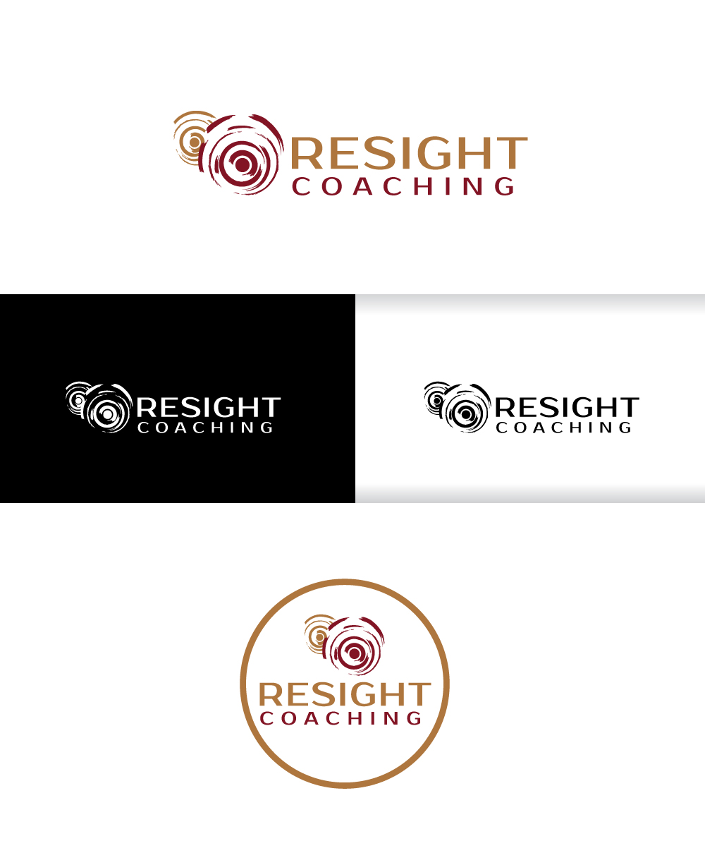 Logo Design by step forward 2 for Resight Coaching | Design #29660696