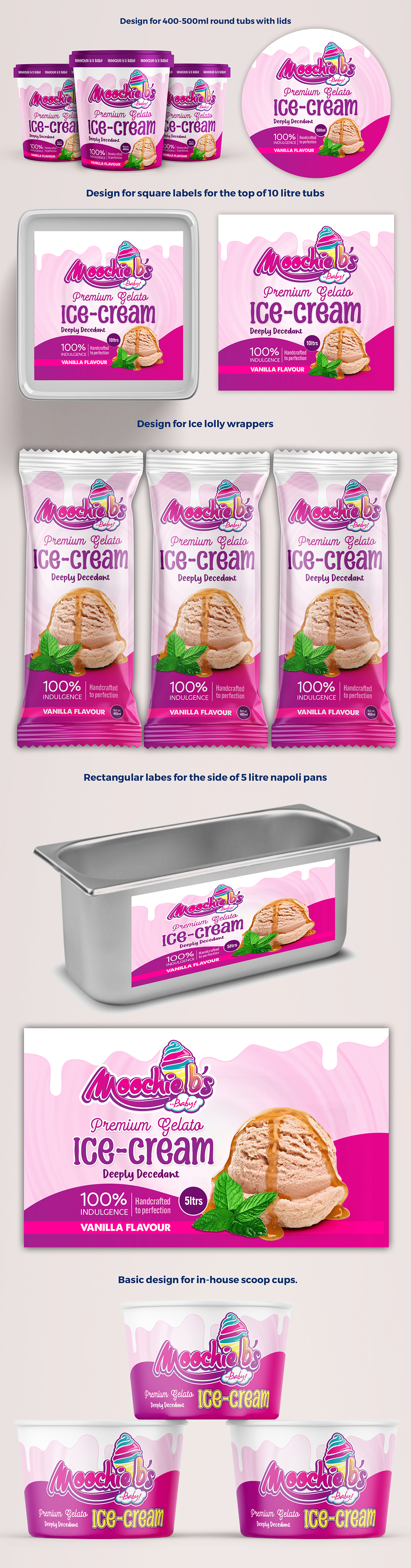 Design Emballage par SAI DESIGNS pour moochie b's | Design #30003660