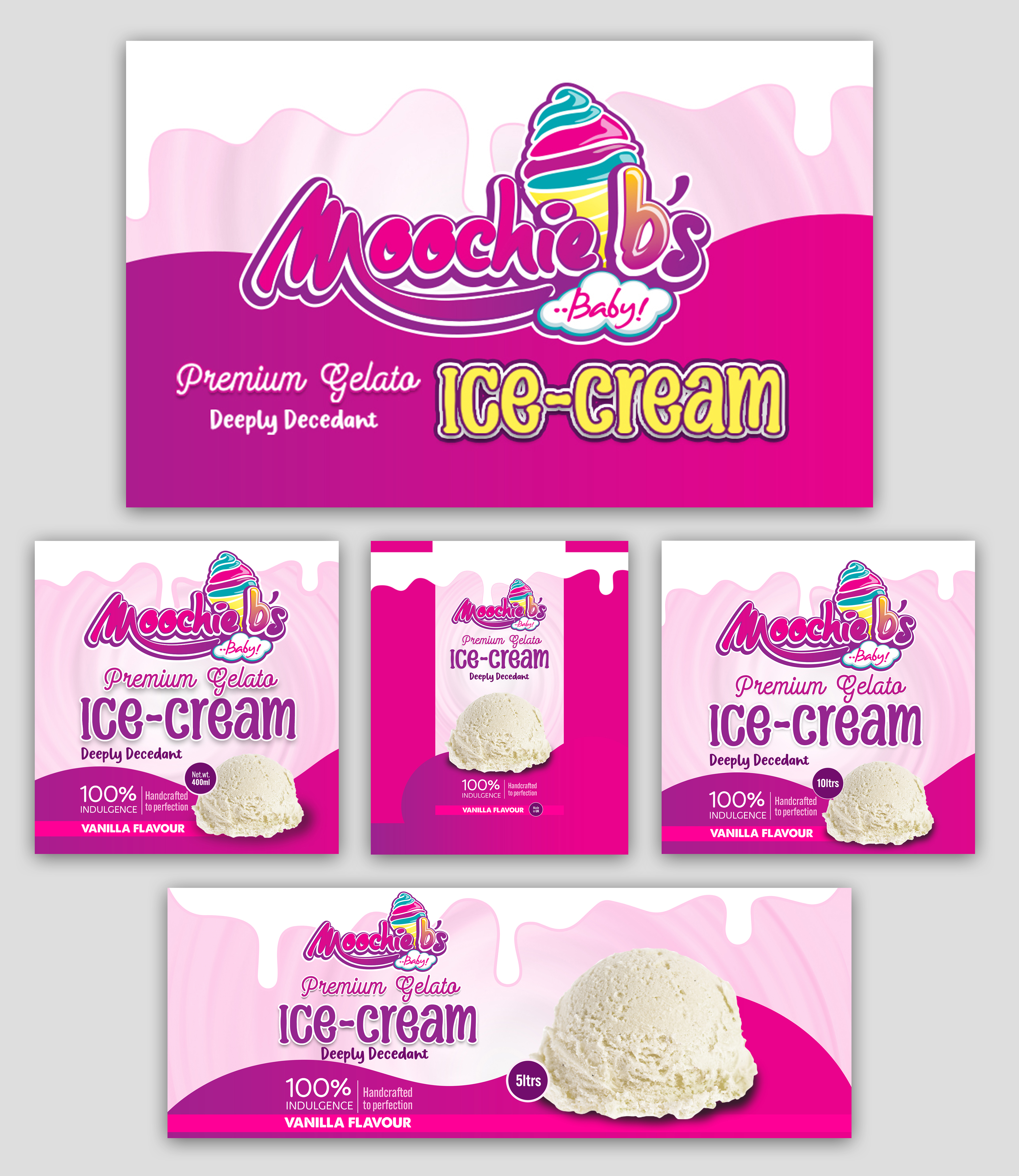 Packaging Design by SAI DESIGNS for moochie b's | Design #30042040