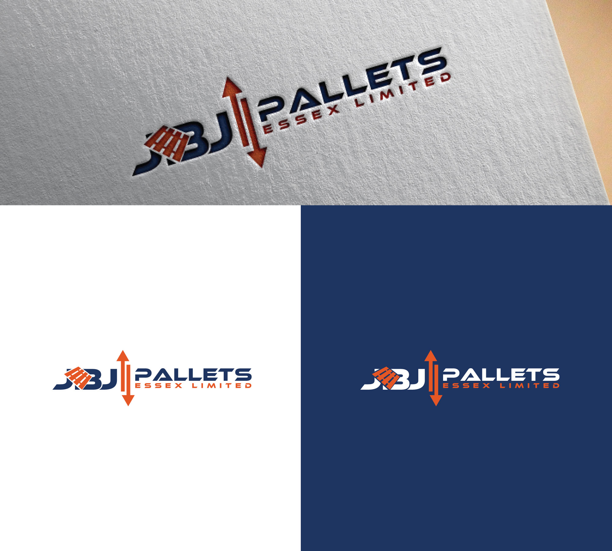 Logo Design by RRR Design for J B J Pallets Essex Limited | Design #29573953